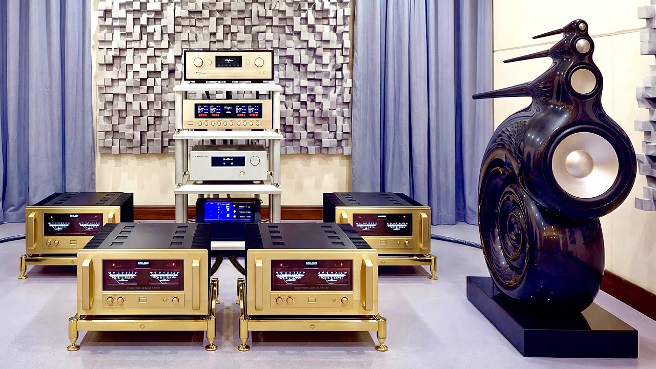 B&W鸚鵡螺試放絳州大鼓、Accuphase DF65電子分音、B&W Nautilus 、Accuphase C280V、日本天龍/金啜子退休老師傅摩改ENCLAVEAV A75+