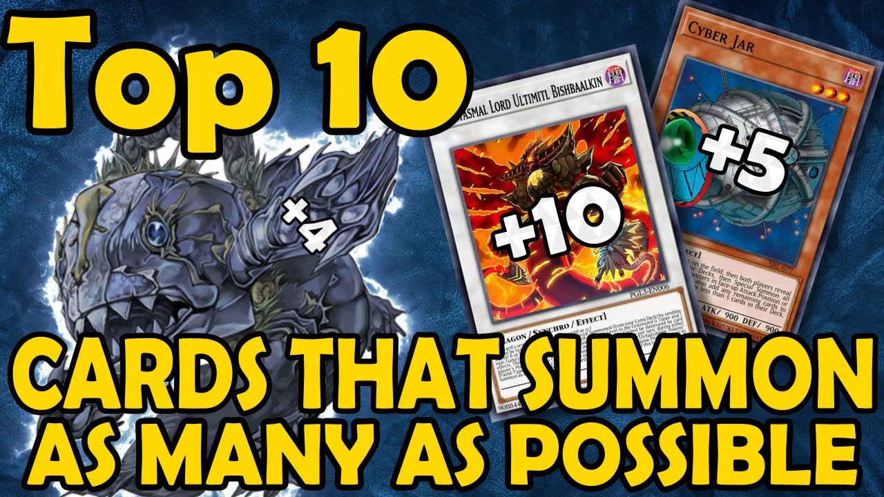 Top 10 Cards That Can Special Summon As Many Monsters As Possible