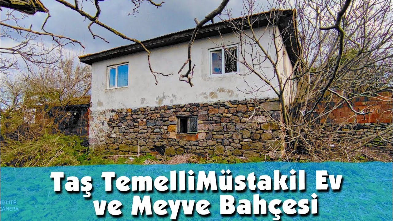 SATILDI Manzaralı  1.975 m2 Müstakil Taş Temelli Köy Evi