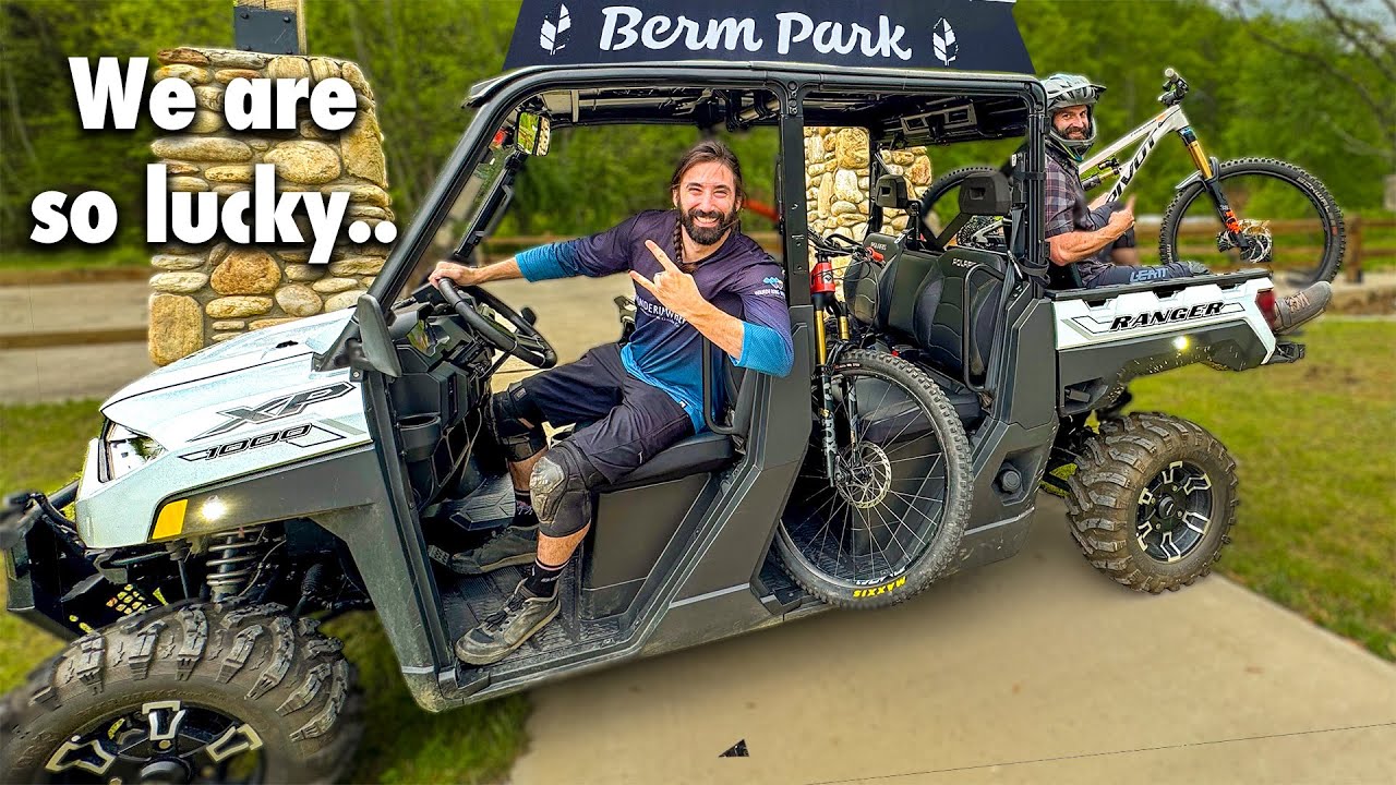 What happened to Berm Park post Helene? Let's go for a (shuttled) ride and find out!