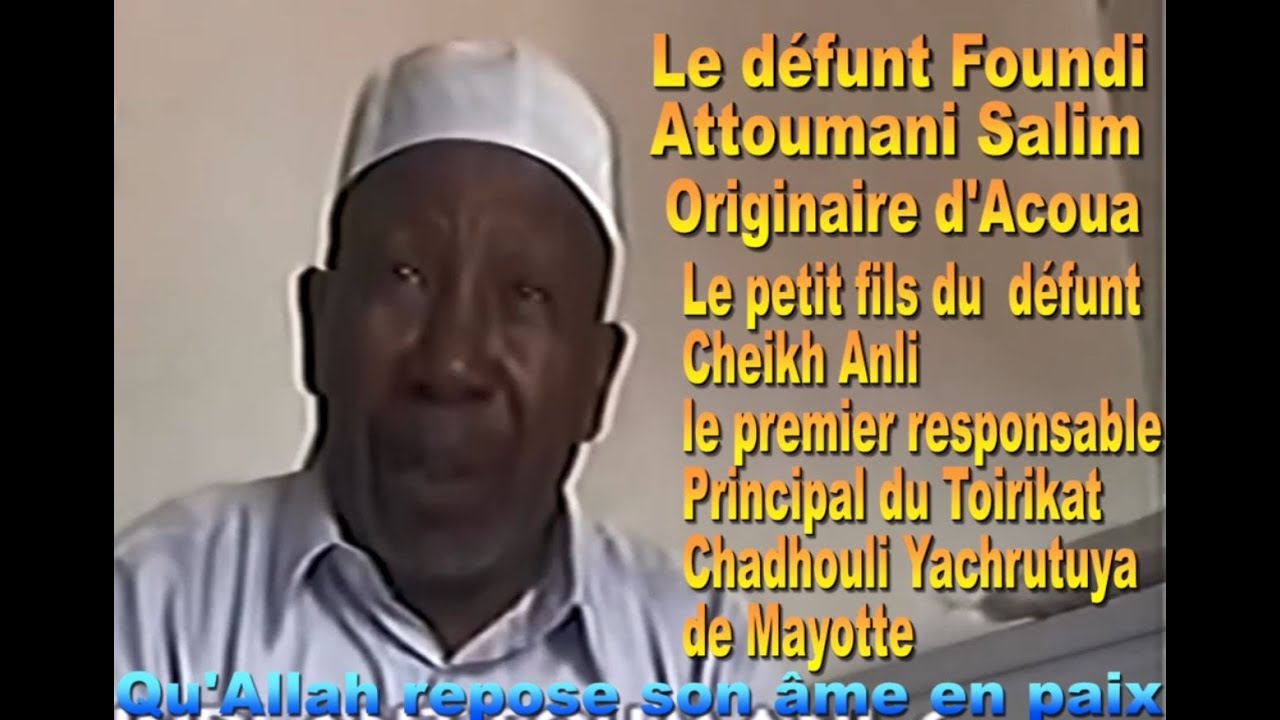 Décès de Foundi Attoumani Salim originaire d'Acoua à Kani keli  28 février 2021, filmé par Habibi