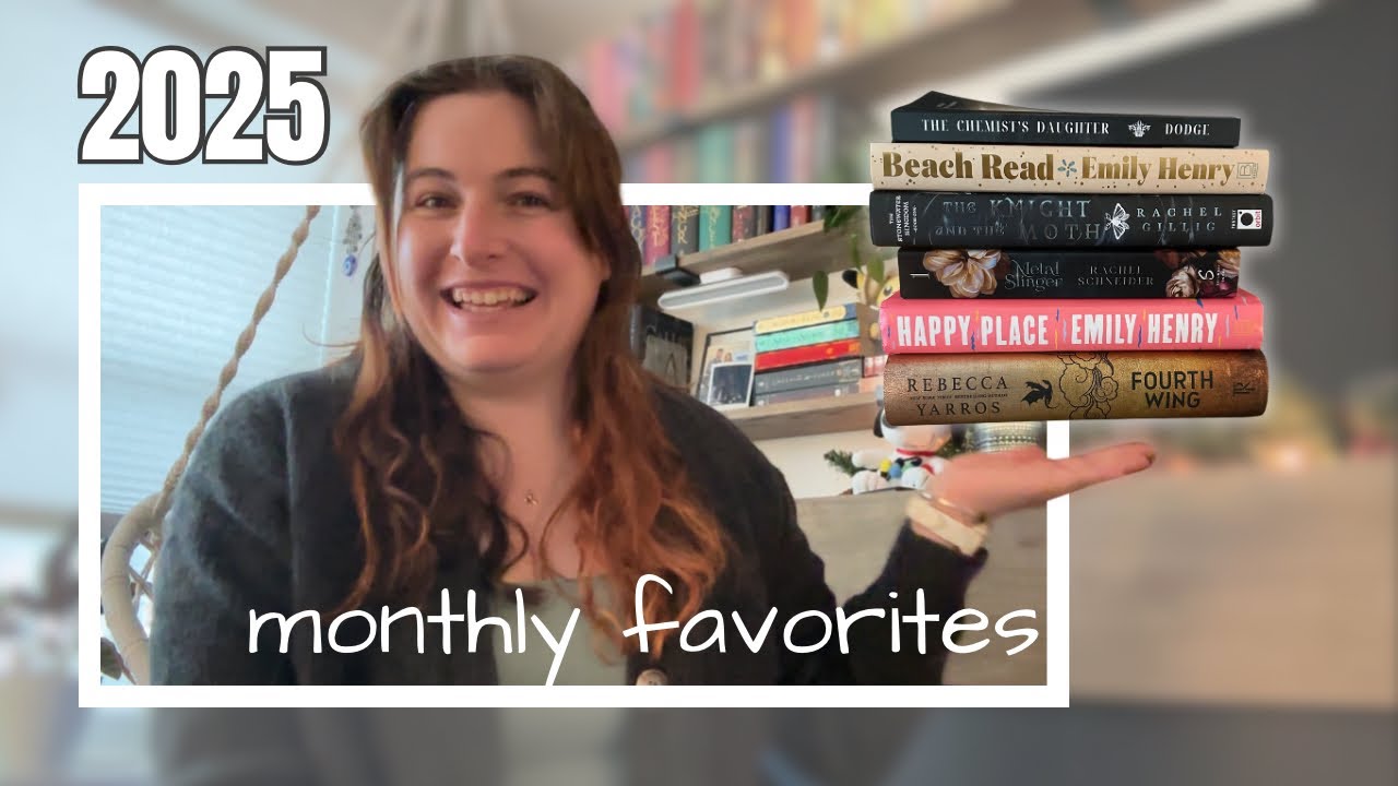 My Favorite Book From Every Month of 2025 🗓️📚 | Reading Highlights