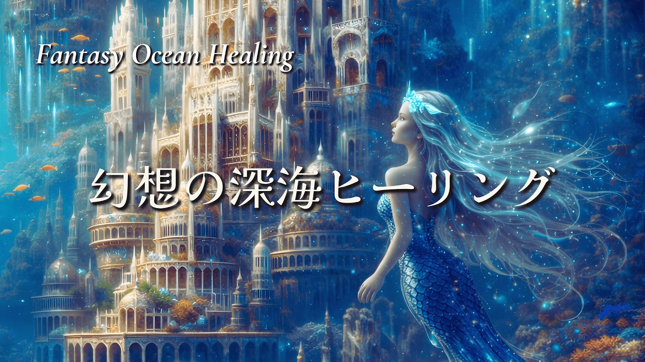 【作業用BGM】深海の静寂ヒーリング音楽｜リラックス・瞑想・睡眠｜Fantasy Ocean Healing
