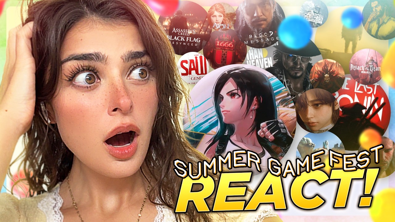 REACTING TO SUMMER GAMES FEST! THIS MIGHT BE THE BEST ONE EVER!!!