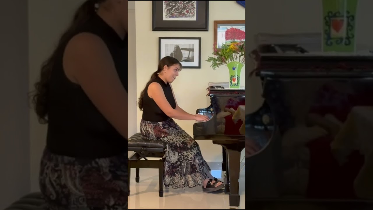 Adriana Peraza. C. Debussy. Prelude from Pour le piano, L. 95