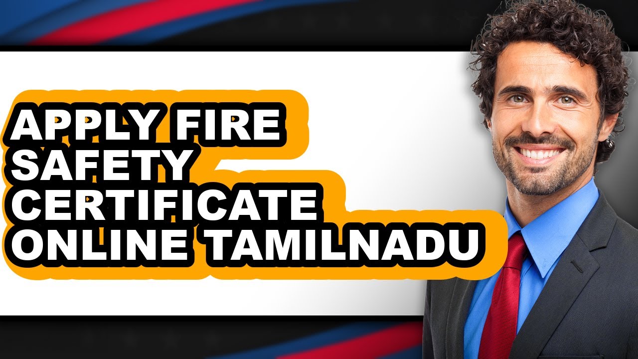 How to Apply Fire Safety Certificate Online Tamilnadu - Step by Step