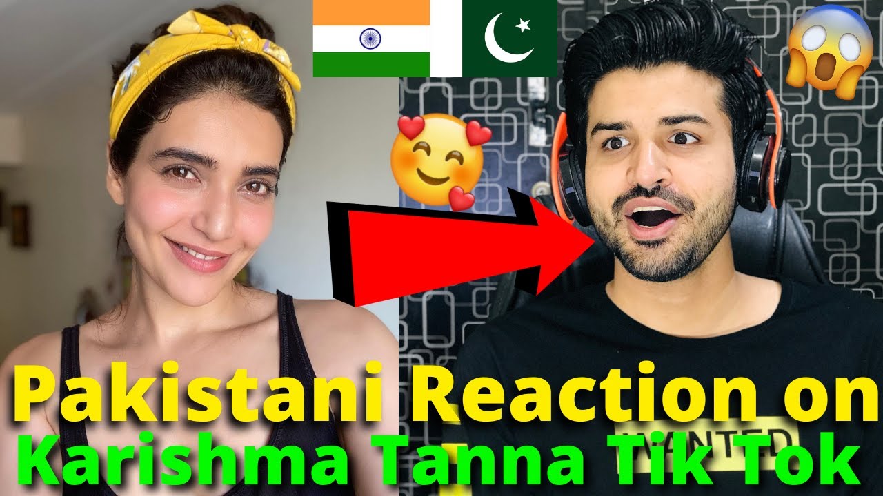 Pakistani React on Karishma Tanna Latest TIKTOK VIDEOS | Indian film actress | Reaction Vlogger