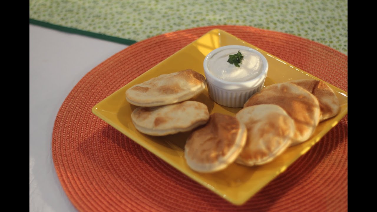 Receita - Pão Sírio | Vida & Saúde