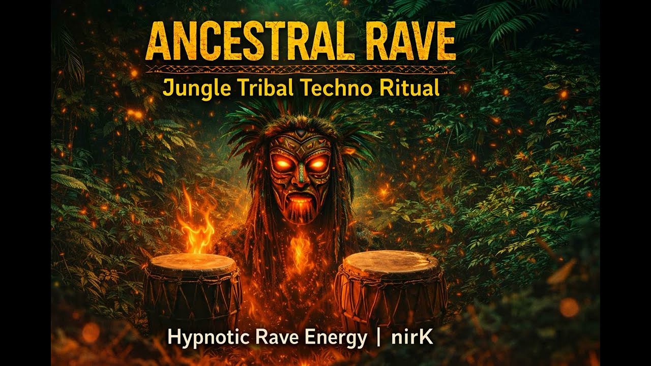 ANCESTRAL RAVE – Jungle Tribal Techno Ritual   Hypnotic Rave Energy nirK