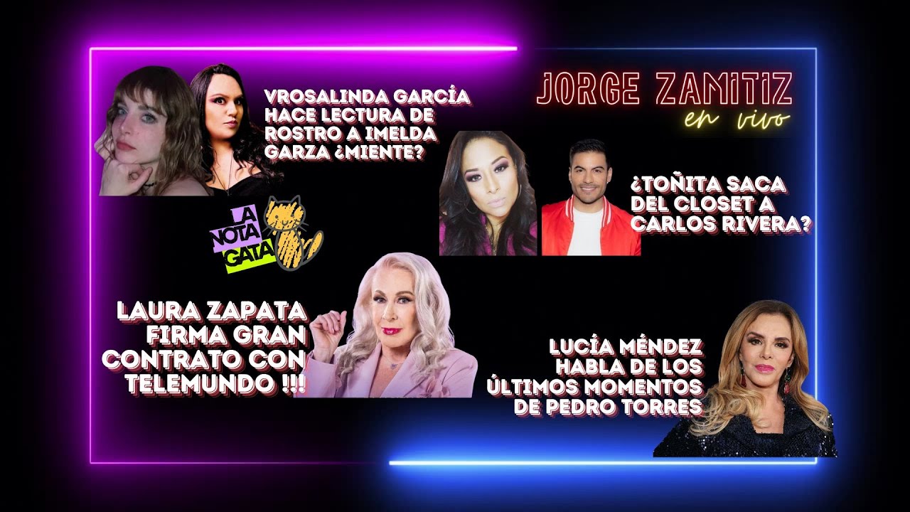 Lectura del rostro a Imelda Garza, Laura Zapata, Carlos Rivera y Toñita y más #espectáculo