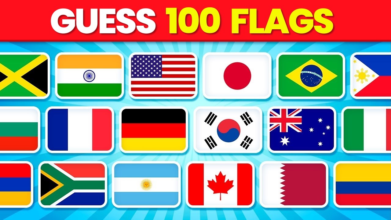 Can You Guess 100 Flags? 🌍 Only Legends Score 100/100! | Quiz Tiggy