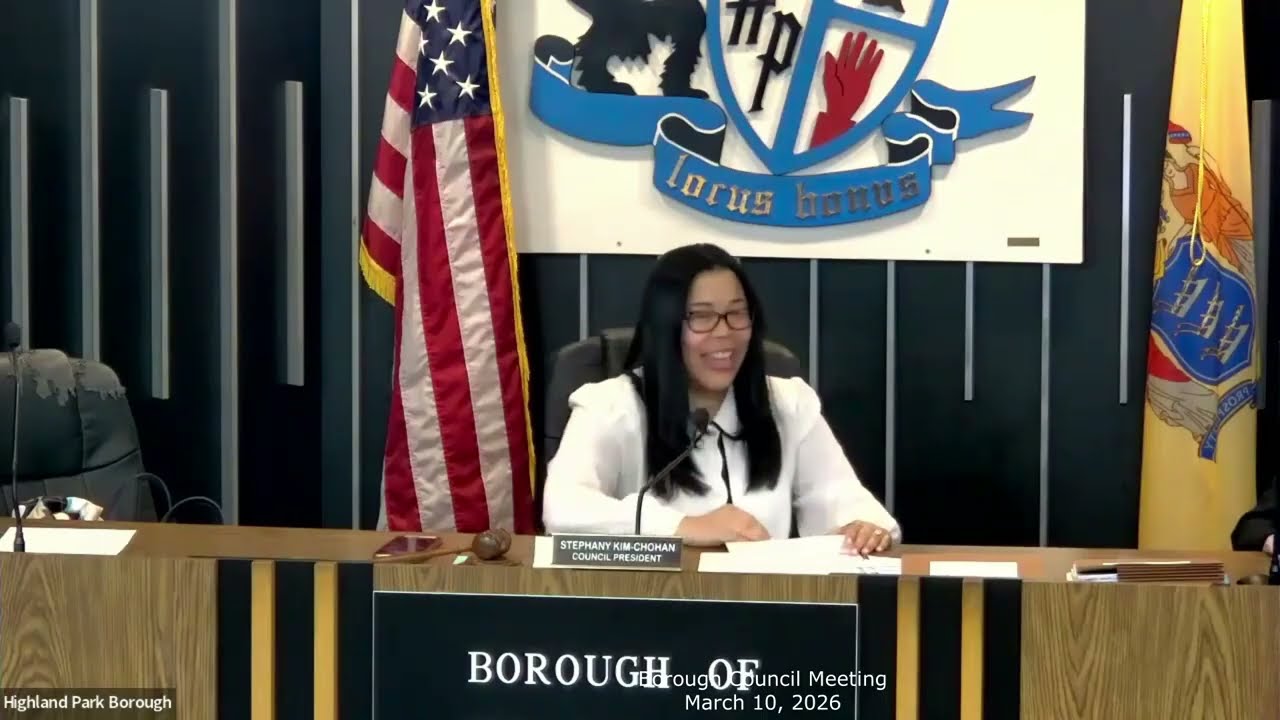 Highland Park Borough Council Meeting - 3/11/2026