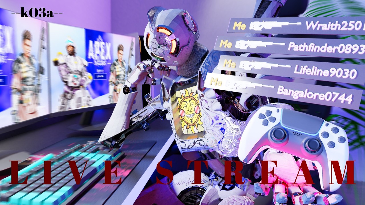 【APEX/雑談】26歳独身男性によるソロマスチャレンジ ダイヤ帯 #apex #雑談