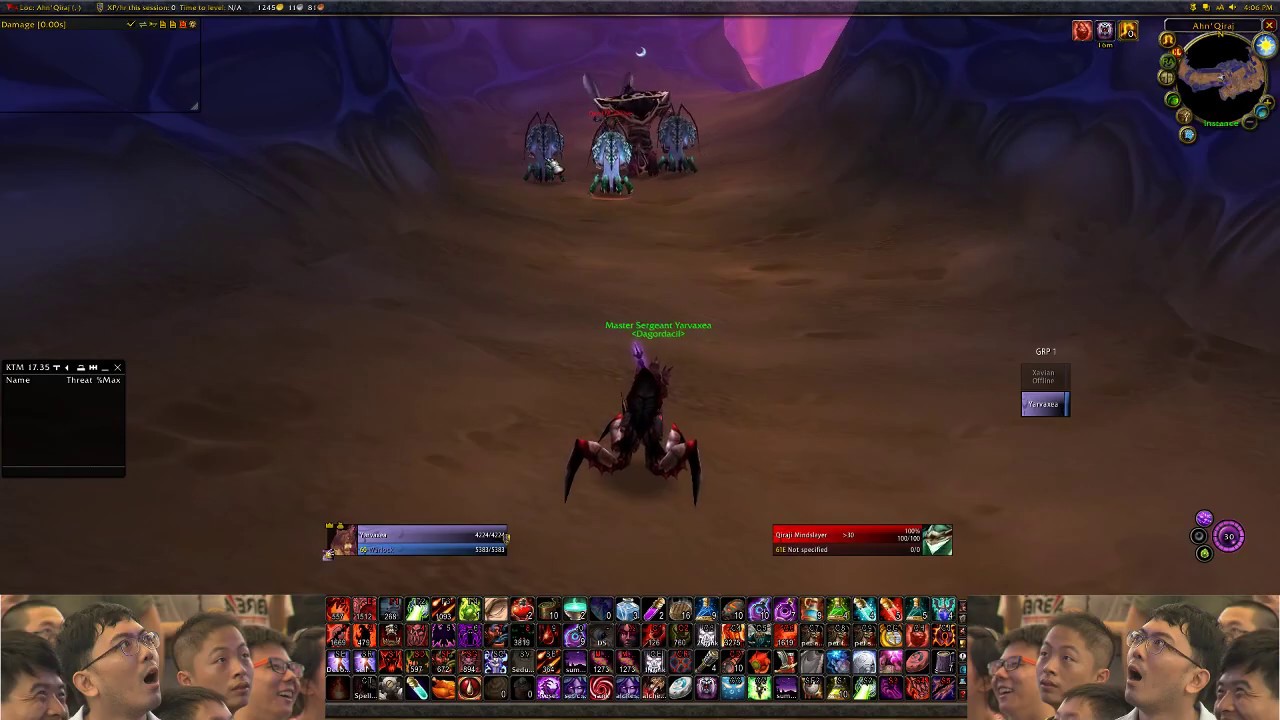 How to skip the trash between Twin Emperors and Ouro/C'thun in Vanilla AQ40