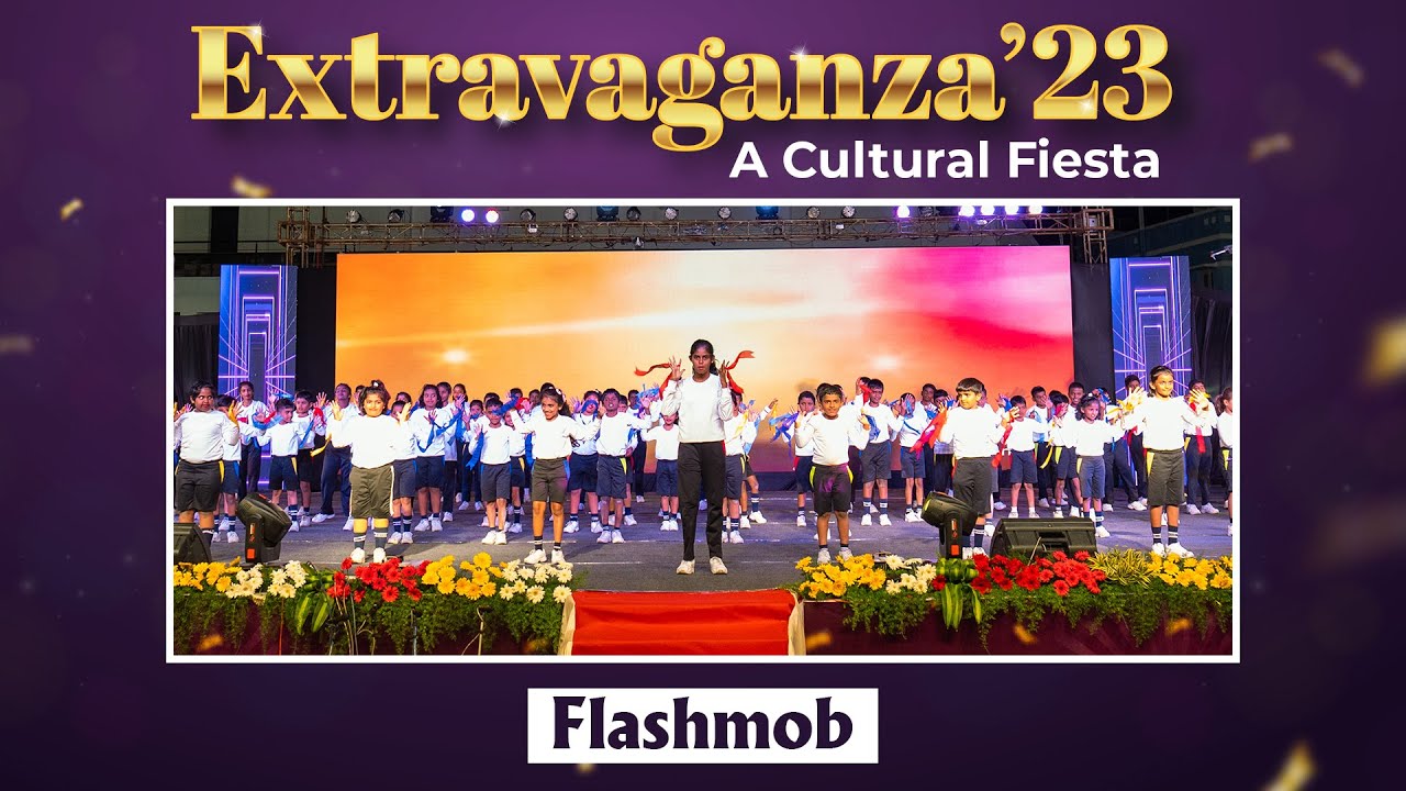 Flashmob | Extravaganza-23 A Cultural Fiesta | The Vijay Millennium CBSE School - Krishnagiri
