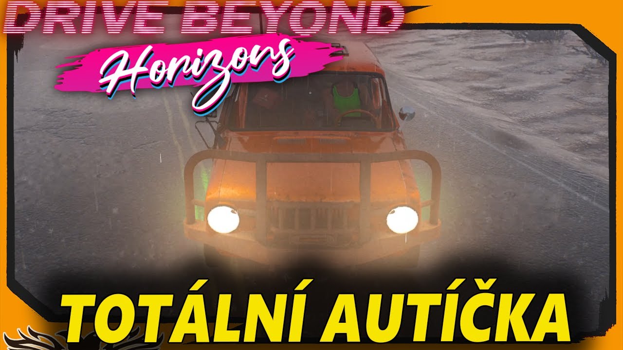 Tot&aacute;ln&iacute; Aut&iacute;čka v Drive Beyond Horizons s @BobbyWanKenobi