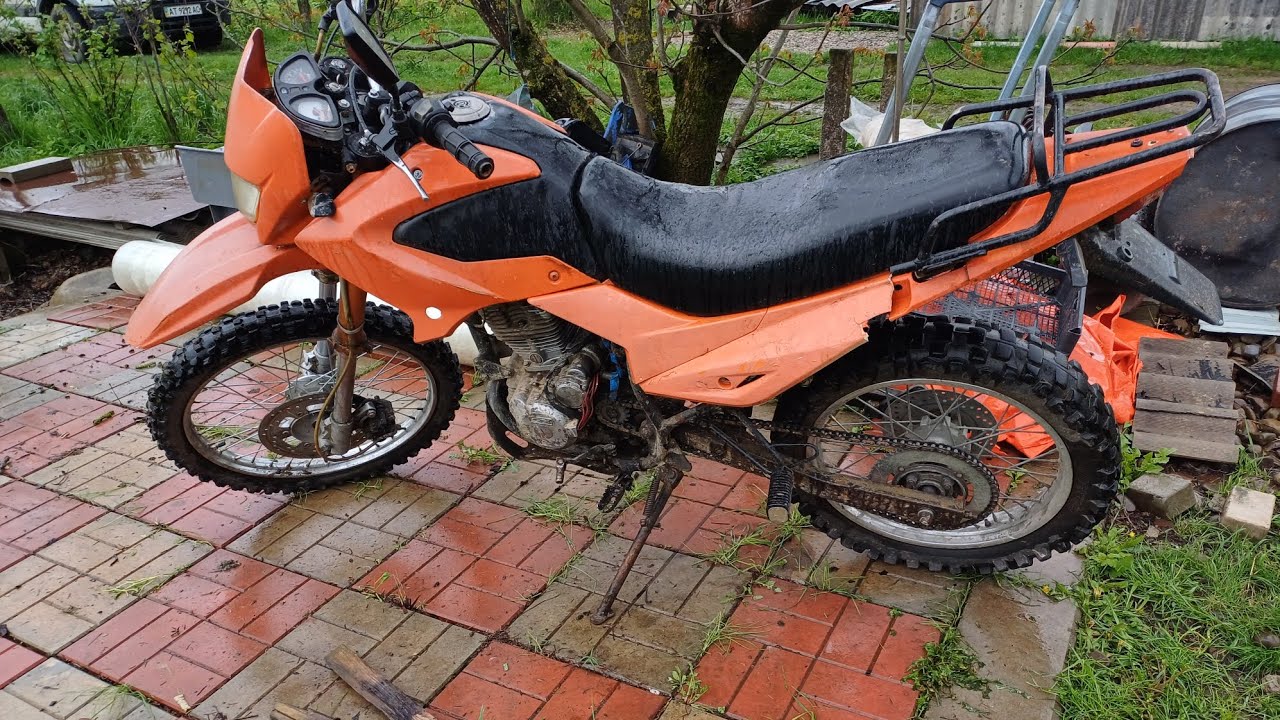 Viper mx200 кросс найвитриваліший китайський мотоцикл 200кубів