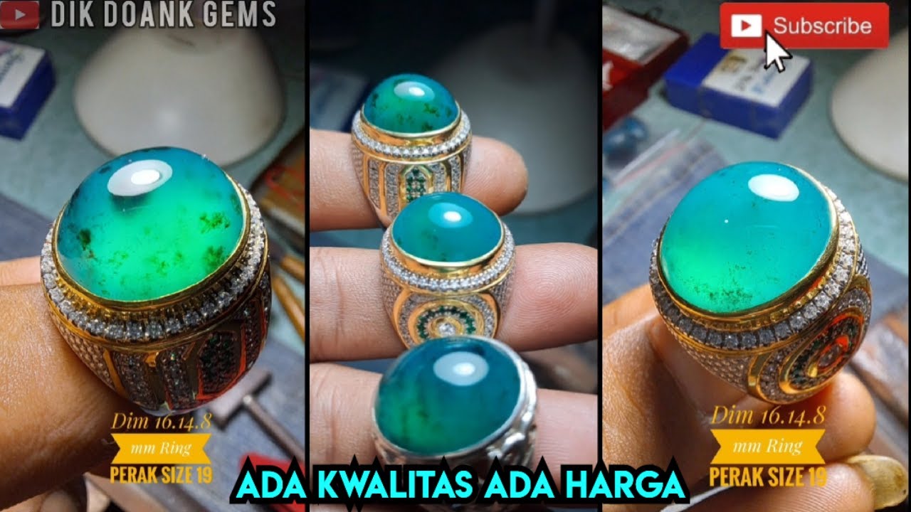 Bacan Doko Majiko Ring Perak//Cincin Bacan