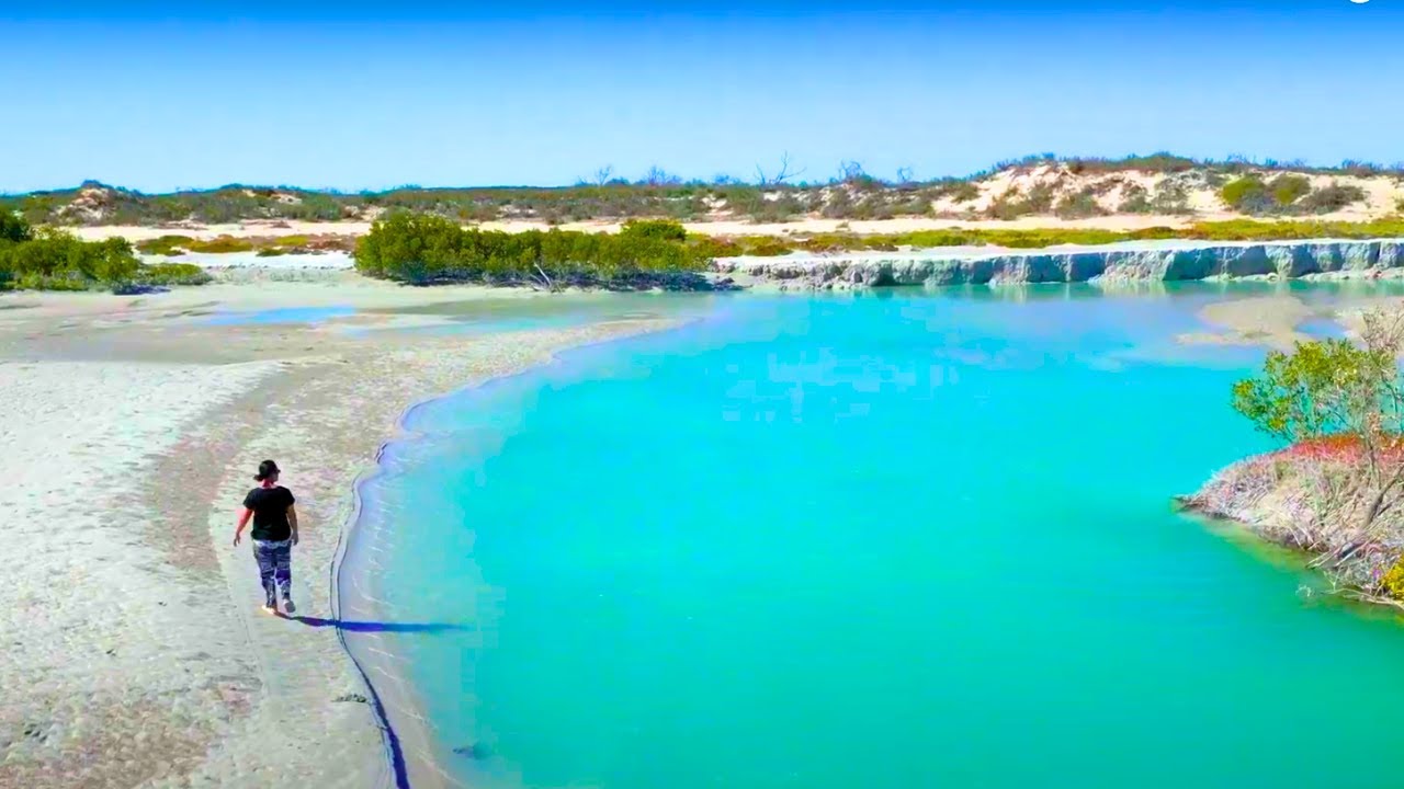 The Secret Creek at 80 Mile Beach that Tourists Don't Visit. Broome Western Australia. Eighty Mile