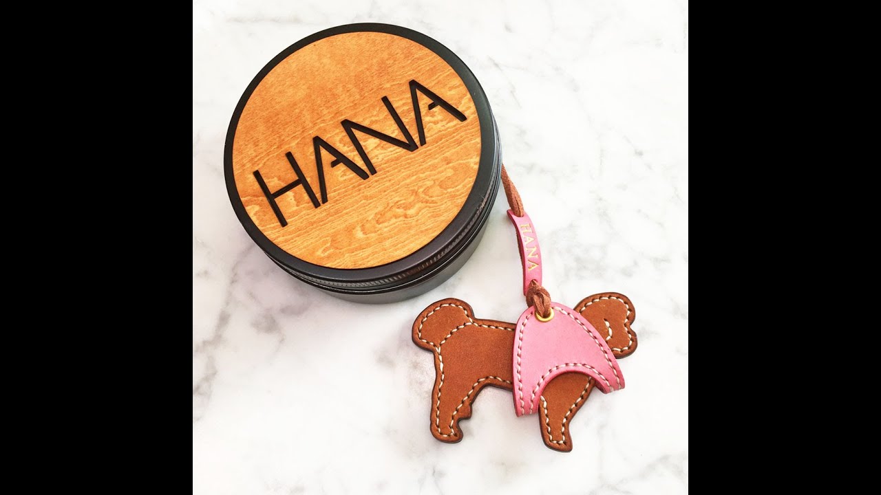 Making a Custom Leather Maltipoo dog Bag Charm - Avaloncraft