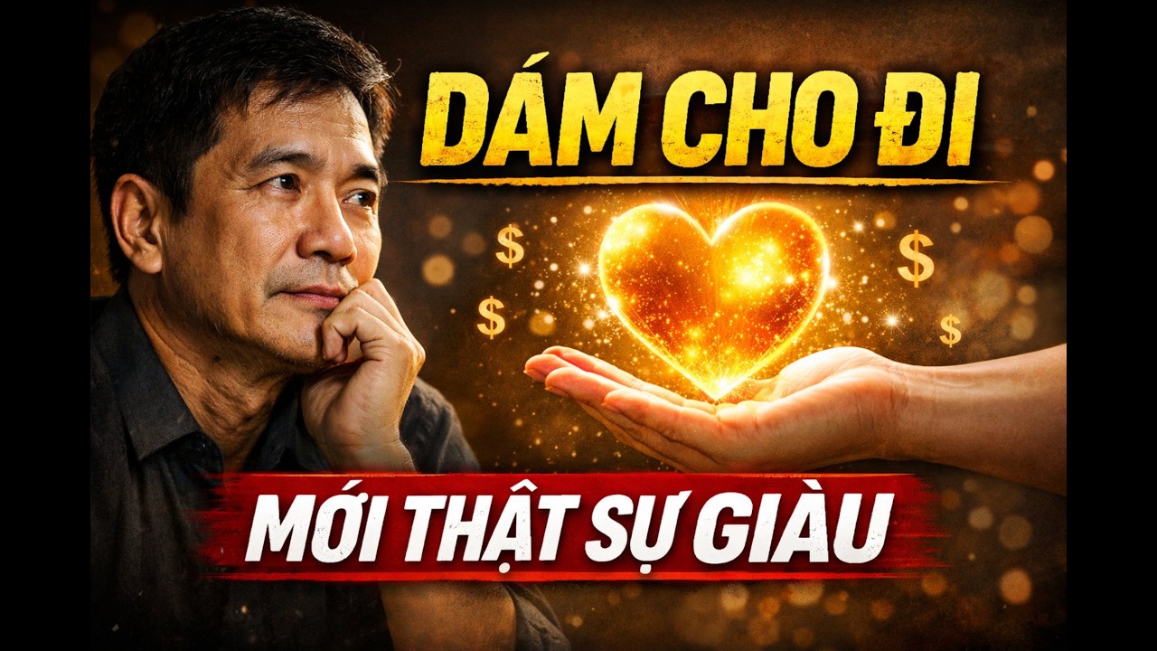 Sau 40 Tuổi, Điều Khiến Ta Giàu Nhất Không Phải Là Thứ Ta Nhận, Mà Là Điều Ta Dám Cho Đi| Ngẫm đời
