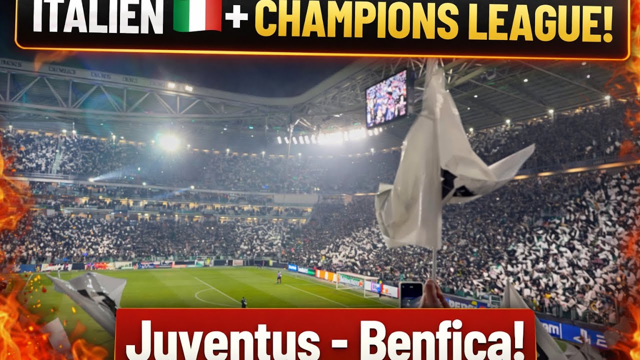 Gänsehaut in der Champions League ⚽ | Juventus vs. Benfica | 3 Tage in Bella Italia