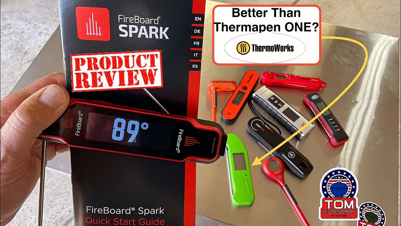 Honest Review of The FireBoard Spark Instant Read BBQ Thermometer/ Faster Than The Thermapen ONE?
