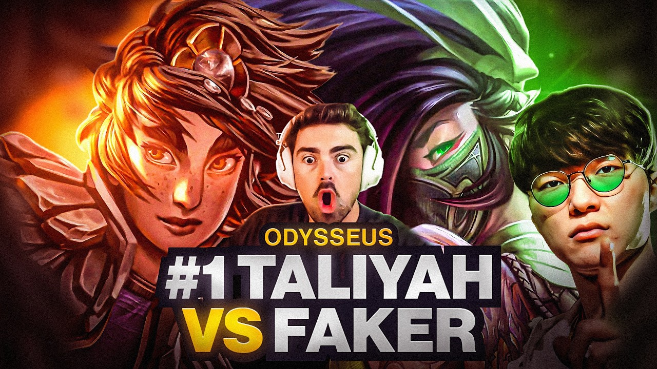 #1 TALIAYH vs FAKER and this happened... *ODYSSEUS*