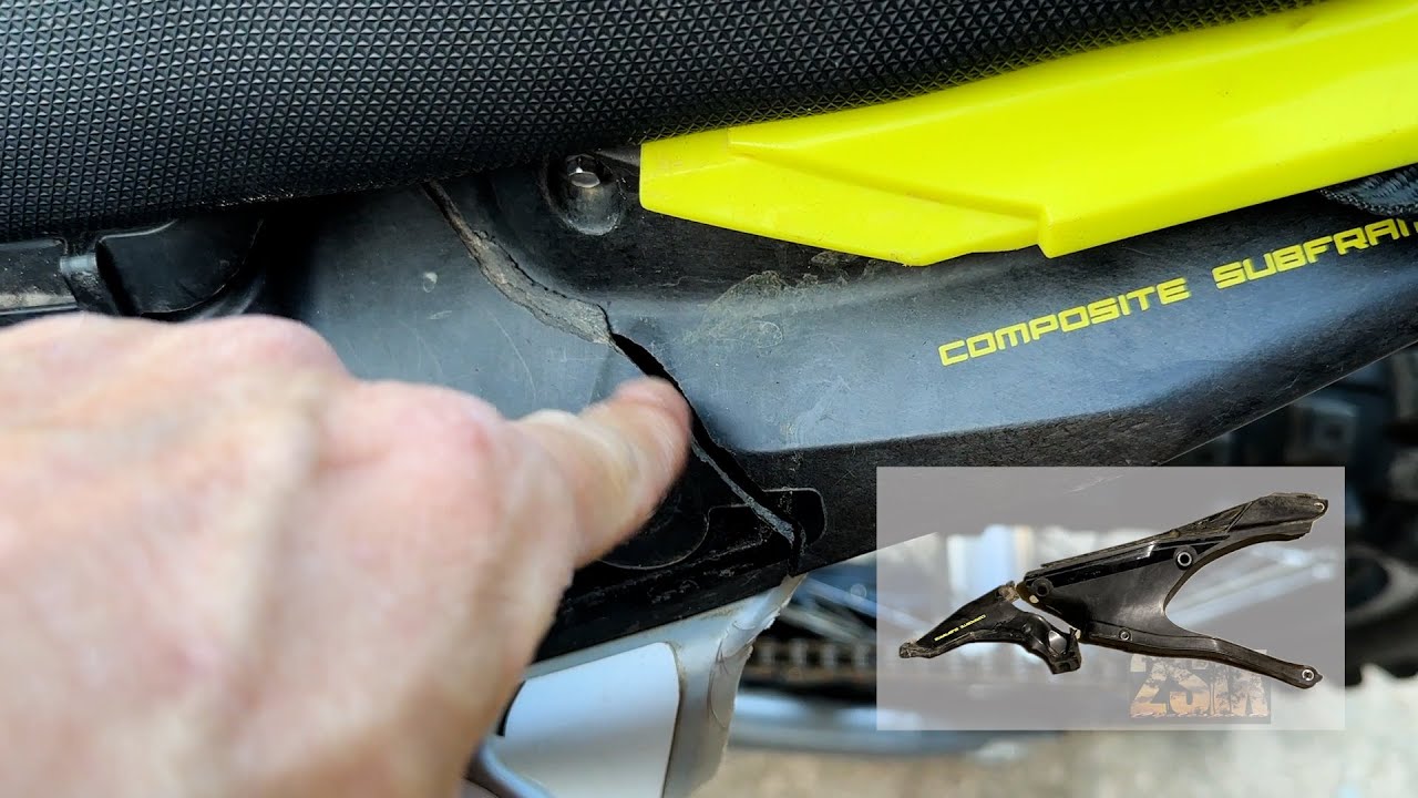 Replacing Subframes Husqvarna TE 300