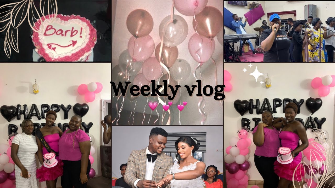 THIS WEEK WAS WILD! 🤯|Hair |Civil wedding|Friday vigil |birthday surprise 