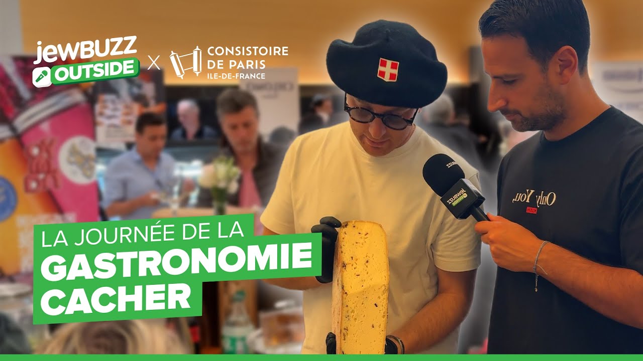La JOURNÉE de la GASTRONOMIE CACHÈRE | jewbuzz outside