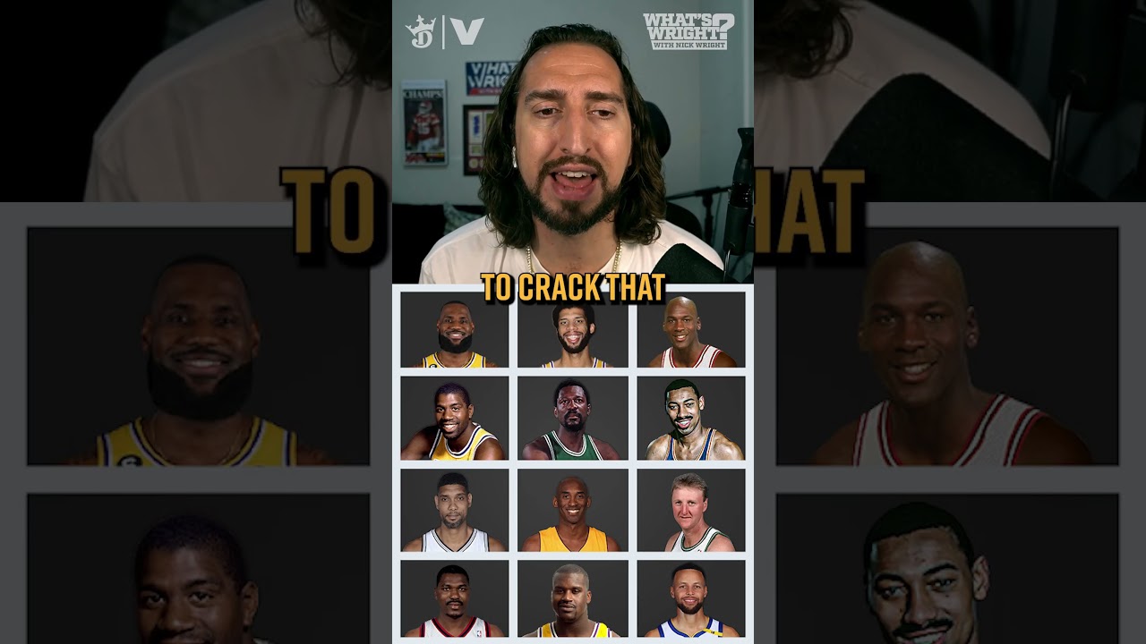 Does Nikola Jokic crack Nick Wright&rsquo;s Top 12 players of all-time? 👀 #nba