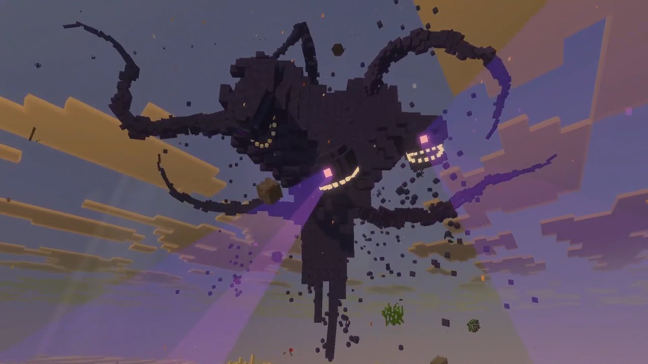 Decayed Reality V2.1 Wither Storm Addon in Minecraft Bedrock