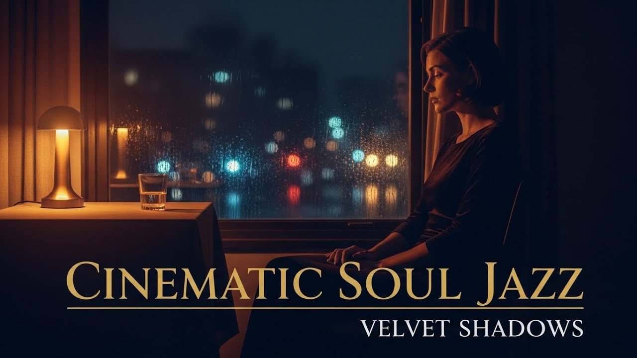 [Playlist] 🌑 Velvet Shadows | Deep Noir Soul Jazz for Introspective Nights - Groove Lab