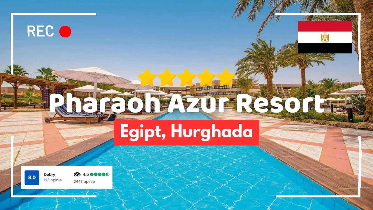 🇪🇬 Pharaoh Azur Resort 5* &ndash; spokojny rodzinny hotel przy plaży w Hurghadzie, Egipt