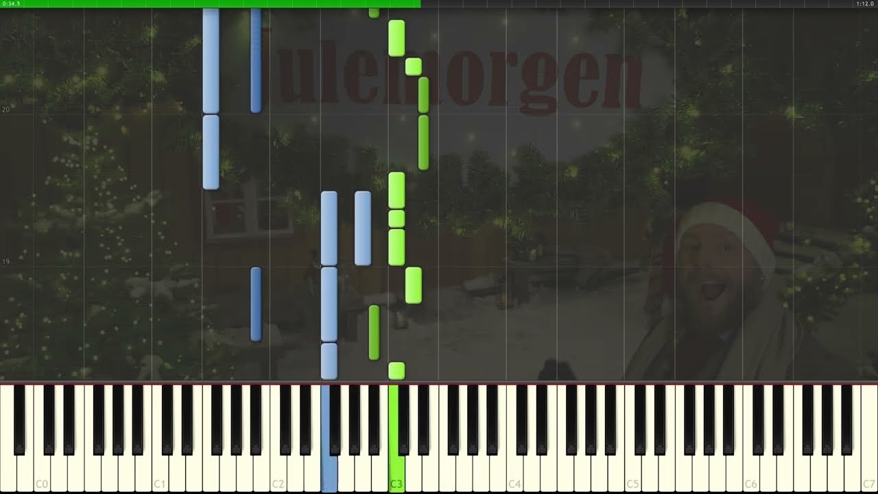 Julemorgen (piano/synthesia)