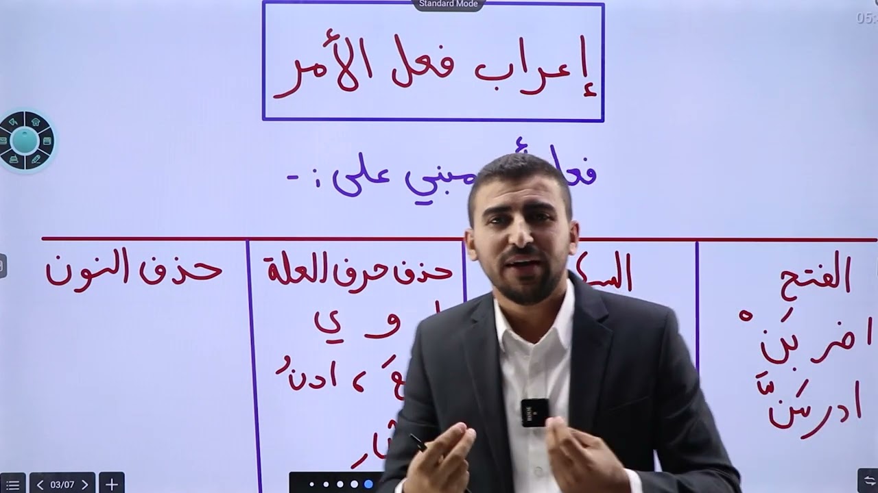 شرح قاعدة أسلوب الطلب وجوابه المجزوم لجيل 2008|| عربي مهارات || الأستاذ براء الخلايلة