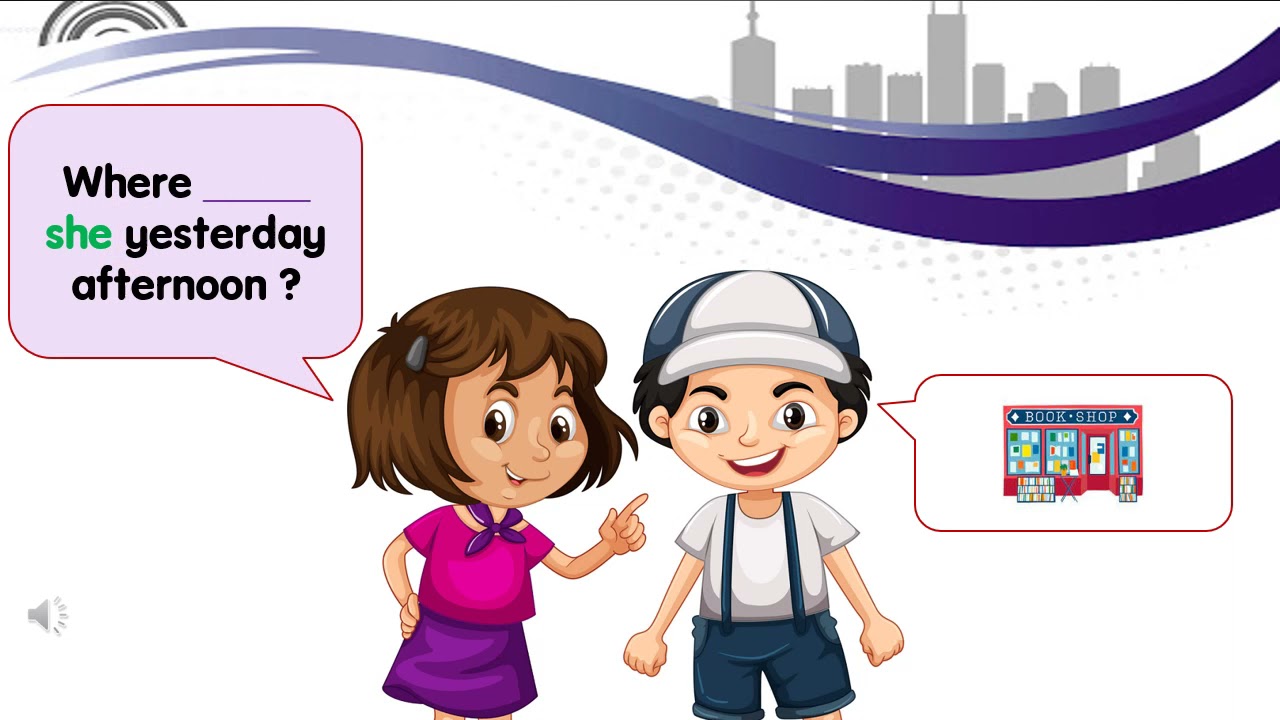 Module 8 : Where Were You Yesterday? (Ask and Answer - Page 75 Activity 2)