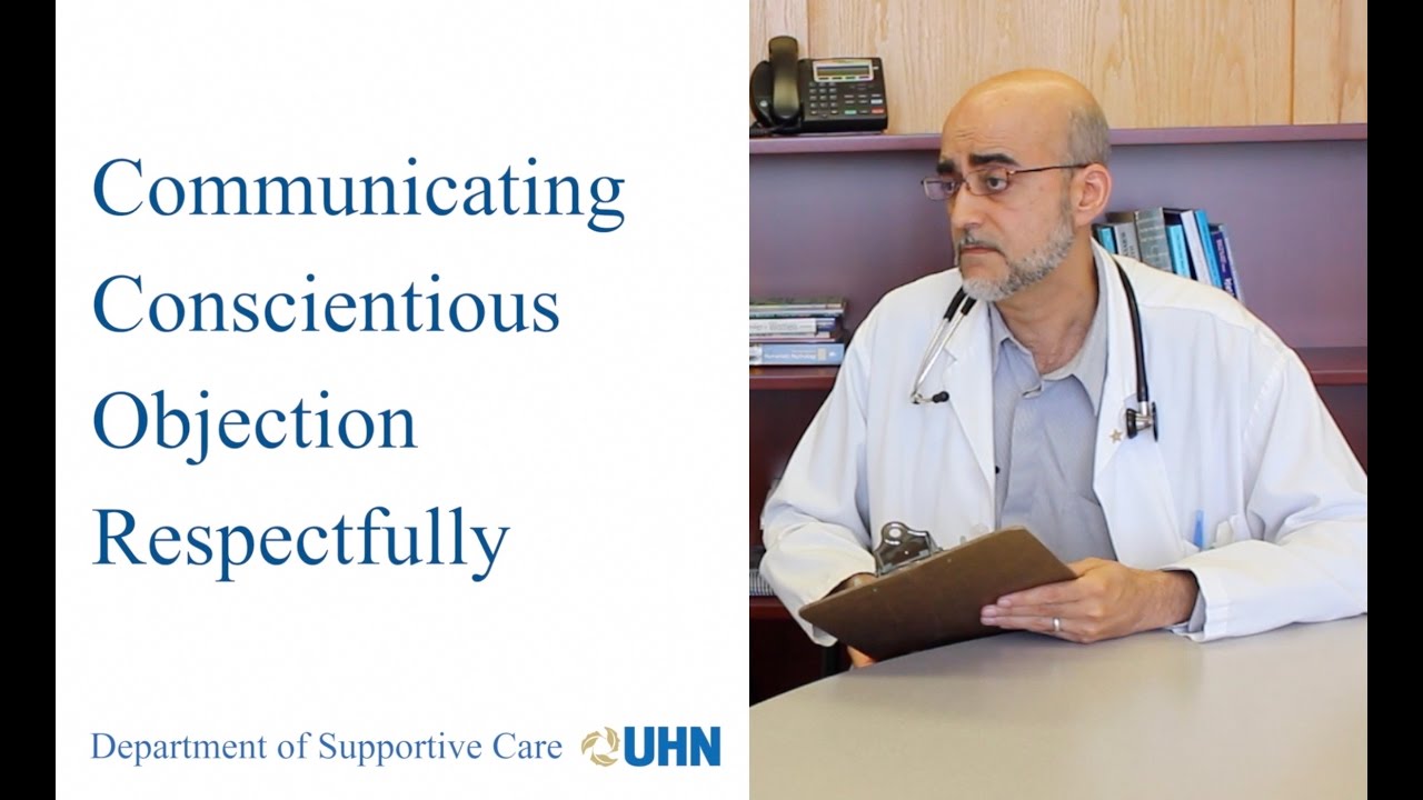 Communicating Conscientious Objections