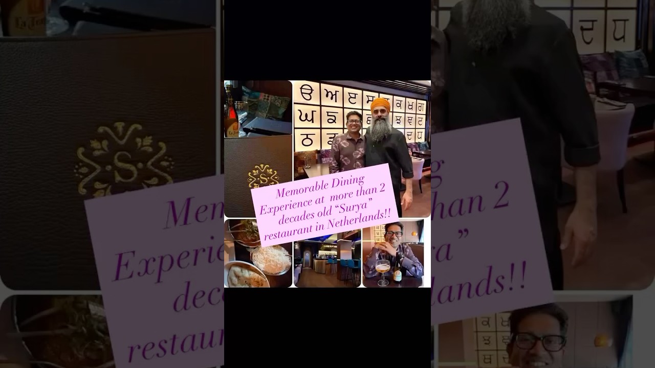 Memorable Dining Experience At Surya Restaurant in Netherlands | #netherlands #indianrestaurant
