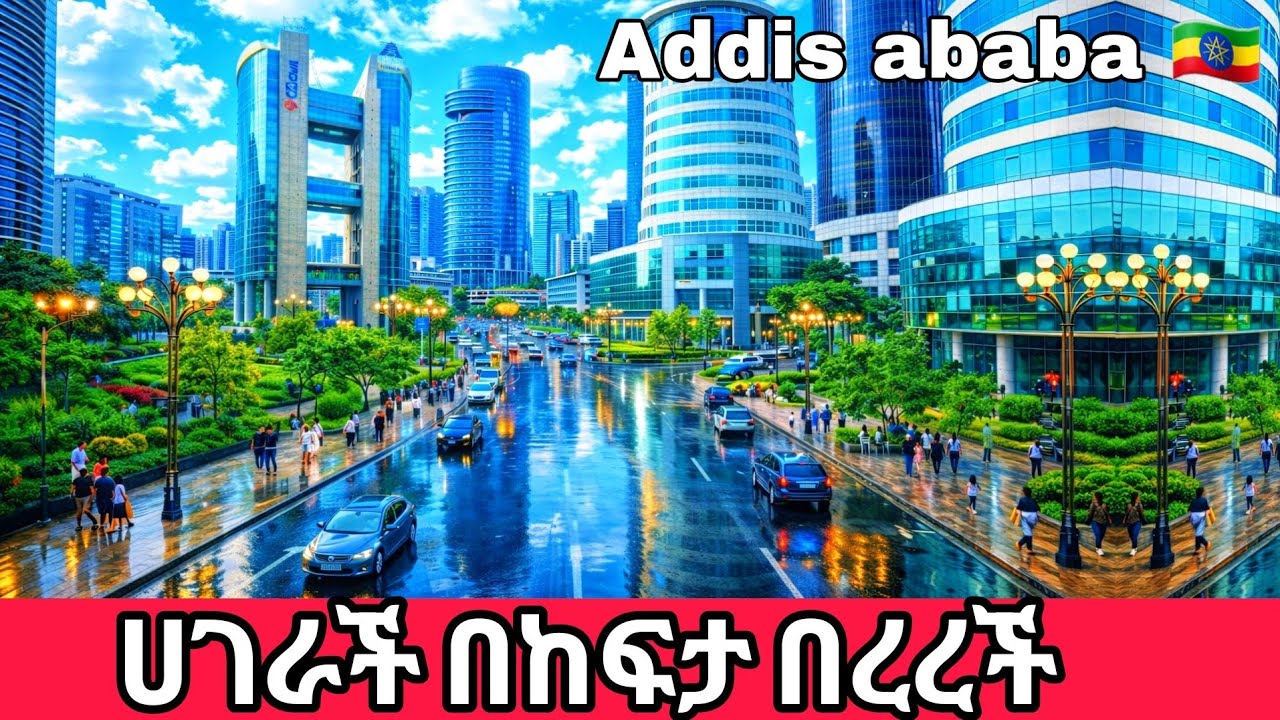 Addis Ababa&rsquo;s Business District Transformation 🇪🇹 | From Old Streets to Modern Skyline 🏙️✨