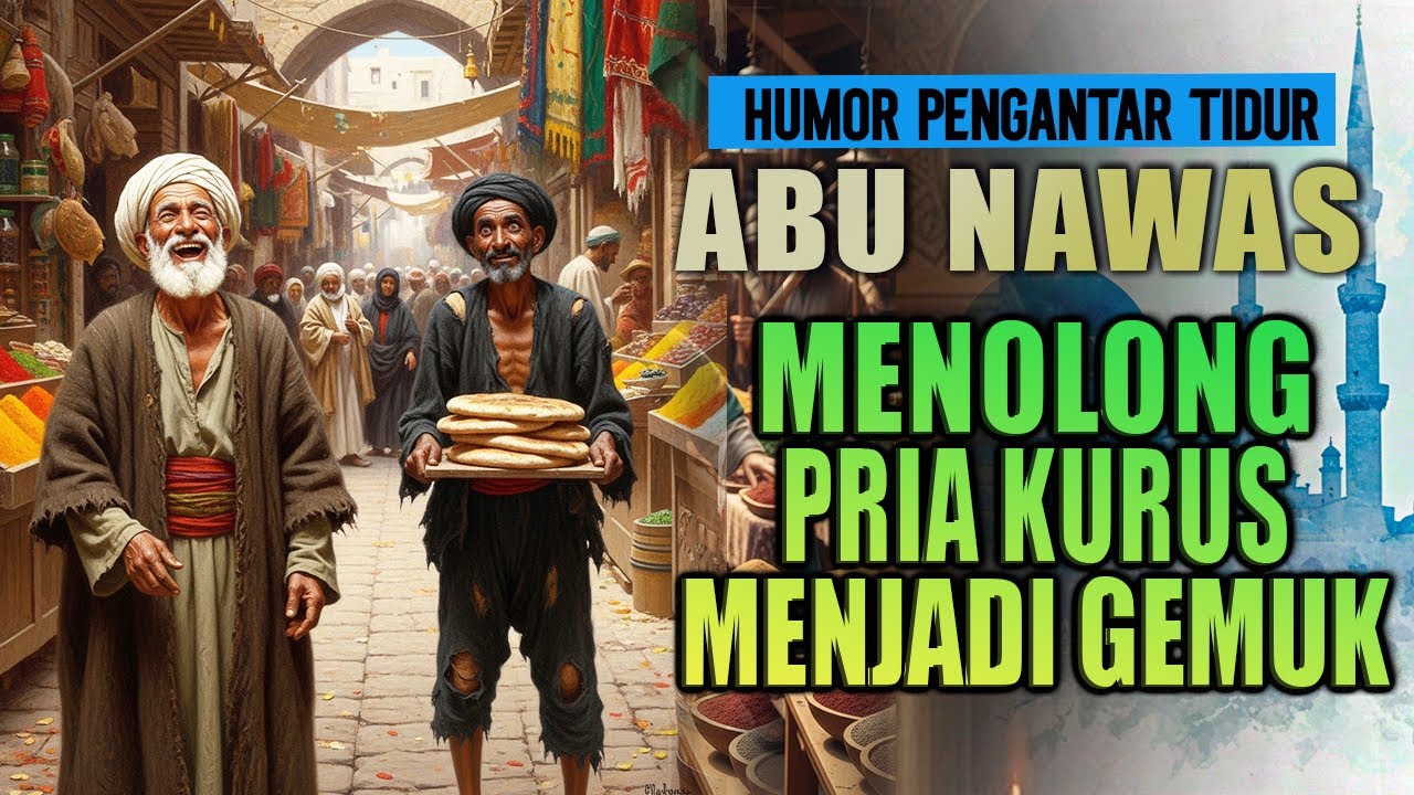KETIKA ORANG KURUS MEMINTA TOLONG KEPADA ABU NAWAS || HUMOR PENGANTAR TIDUR