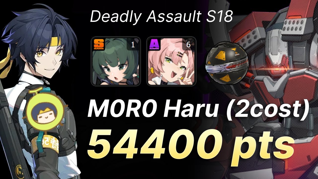 54k Typhon - M0R0 Harumasa, M1R0 Qingyi, Nicole | ZZZ Deadly Assault S18