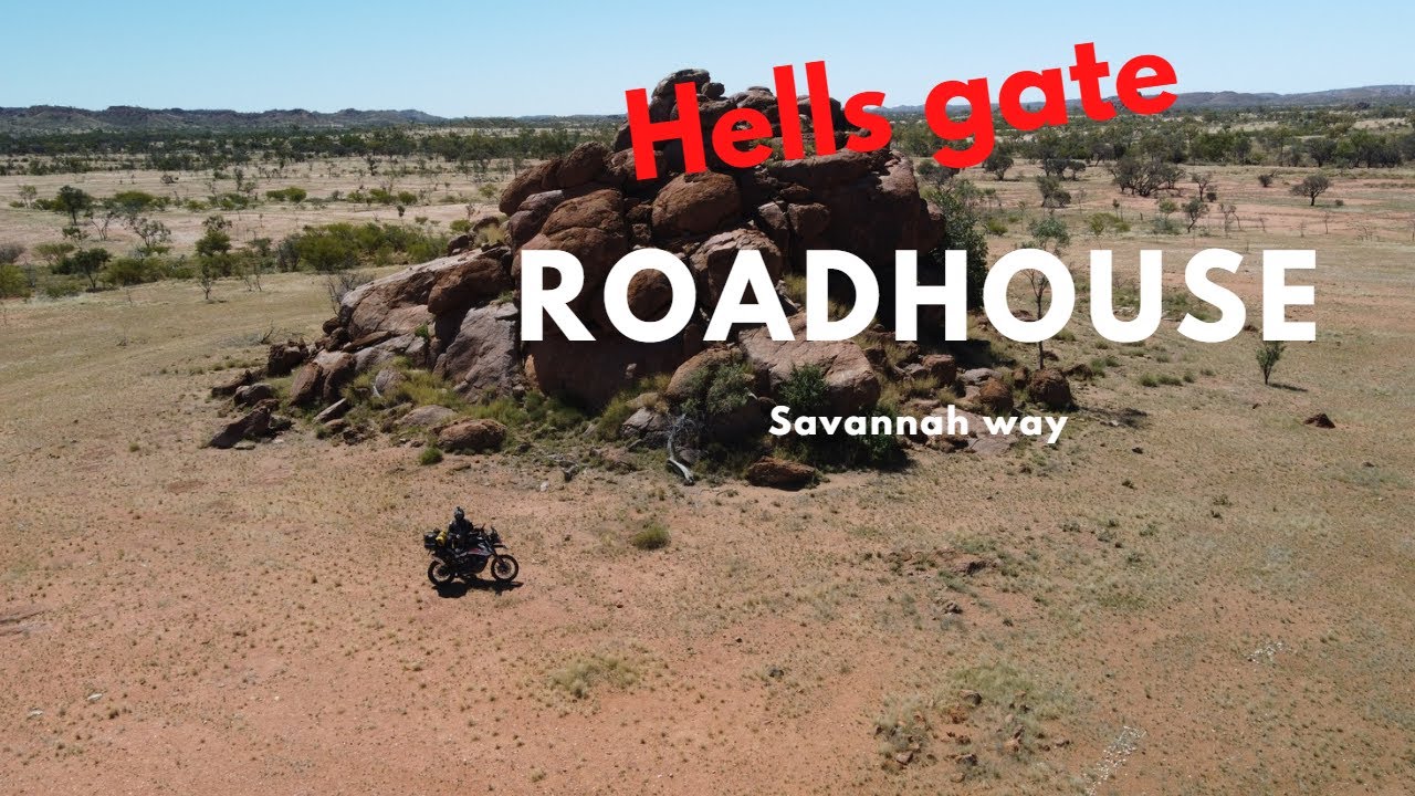 Hells gate Roadhouse part 2 Savannah way back home adventure bike riding camping gopro10 gopro11