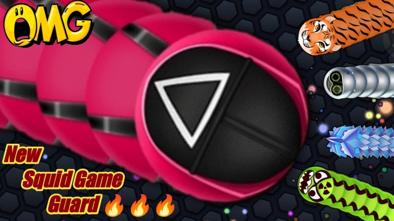 Sneak.io - New Squid Game Skin 🔥 - Epic GamePlay - New Snake Online Game - Game Like Slither Snake