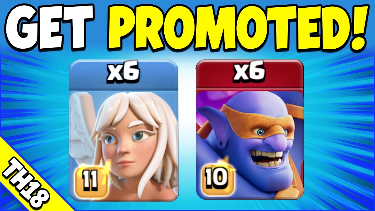 Best Legend League Attack to get PROMOTED! Best TH18 Attack Strategy (Clash of Clans)