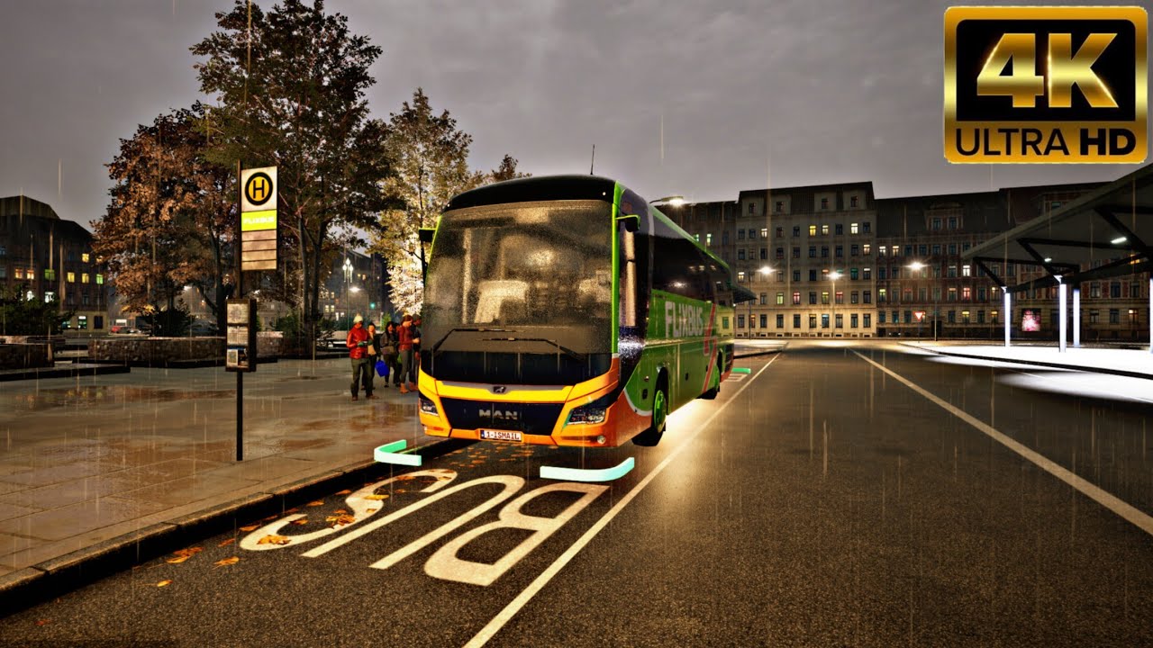 Fernbus Simulator PS5 Slim | Man Lion's Coach Gameplay 