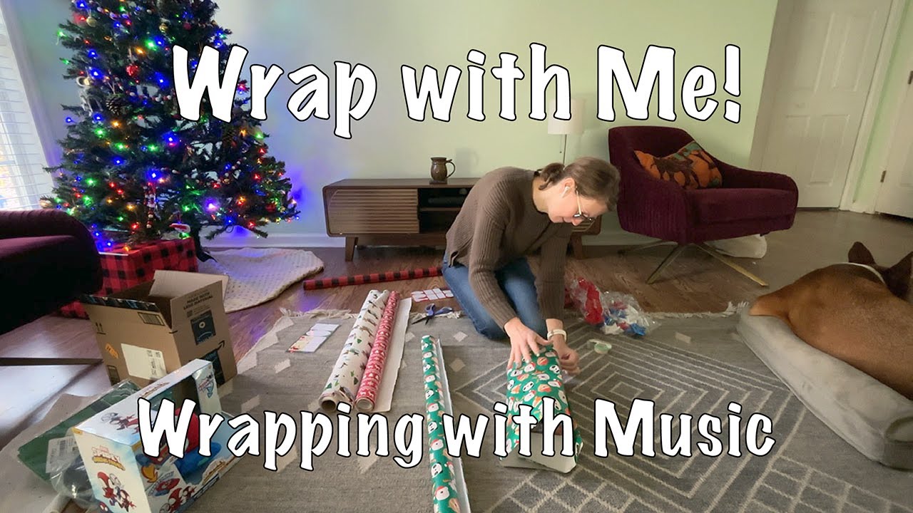 Wrap with Me: Christmas Wrapping with Festive Music