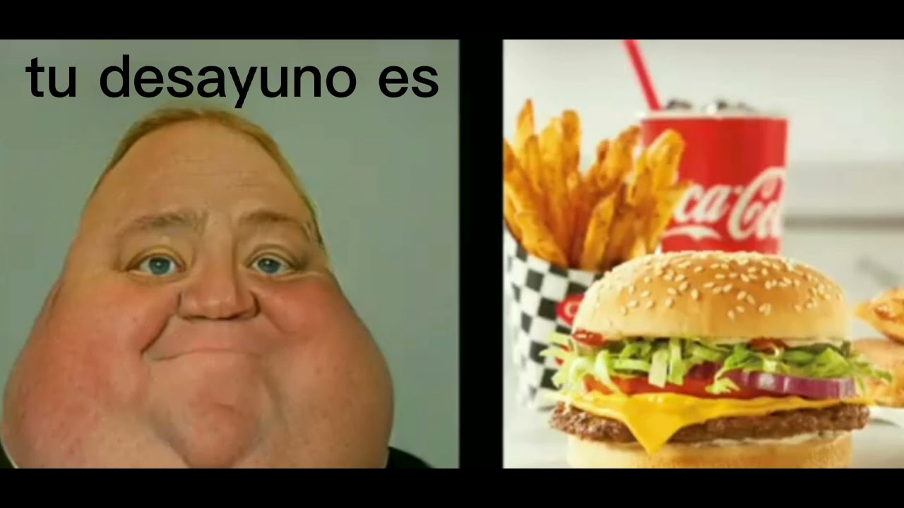 tu desayuno es: Mr increíble gordo