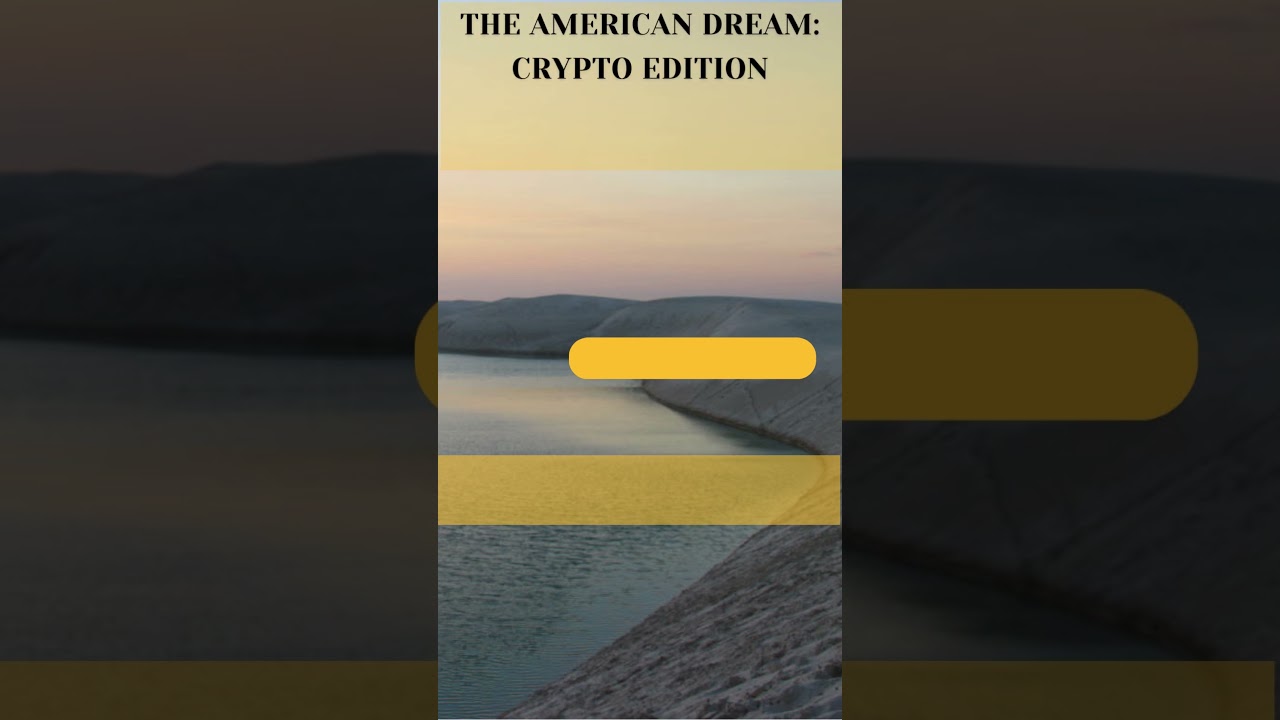 The American Dream - Doing it with investments